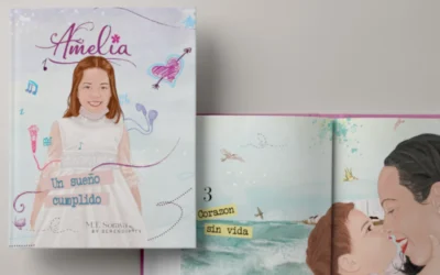 Un cuento personalizado infantil que hace realidad el sueño de Amelia