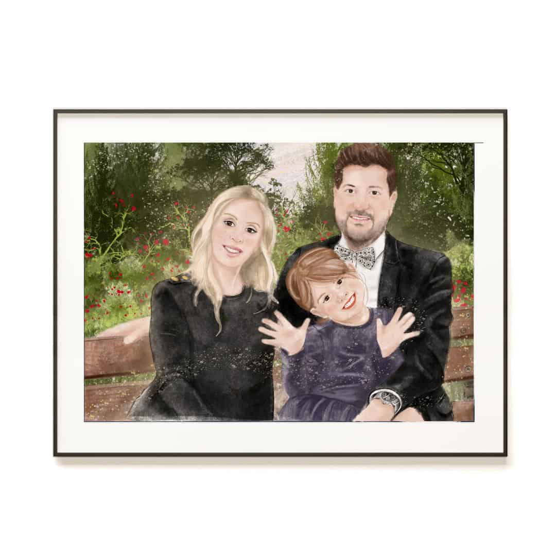 RETRATO FAMILIAR PERSONALIZADO · FAMILIA 3 NO ES MULTITUD