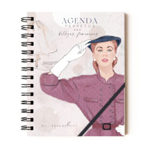 Agenda semanal sin fechas. A5. Cloe