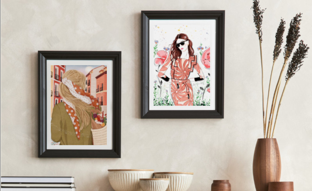 Decora con arte · ilustraciones · portada · Mundo Inventado Ilustración personalizada, un regalo para el día del Padre.
