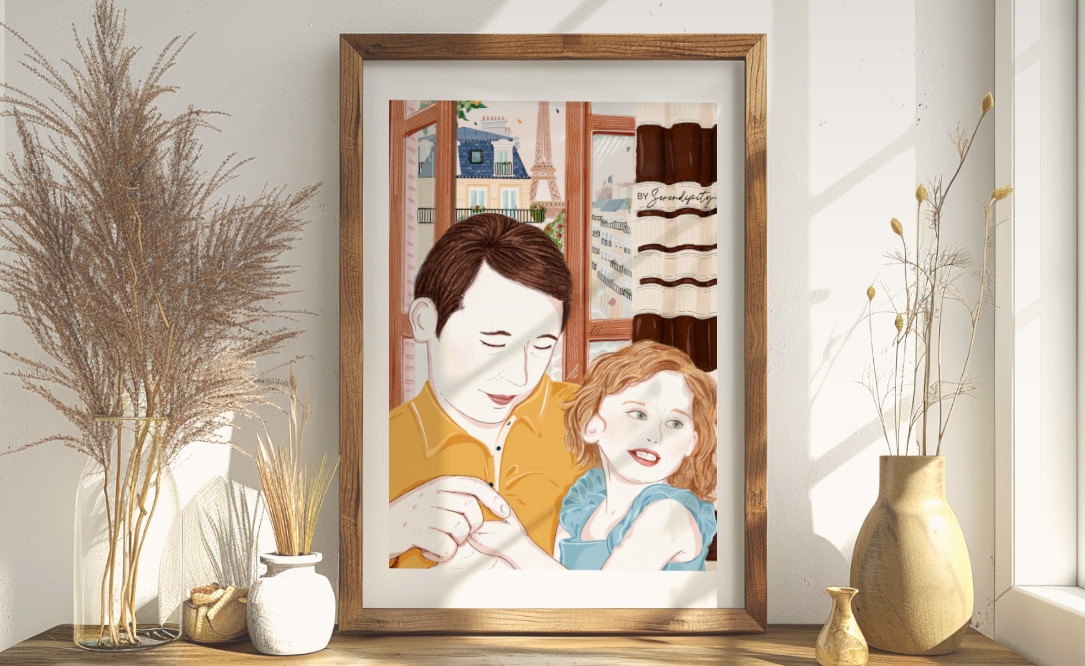 Ilustraciones Personalizadas· Decoración con alma · portada pequeña · Mundo Inventado
