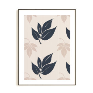 Lámina decorativa estampados. Hojas de Arce