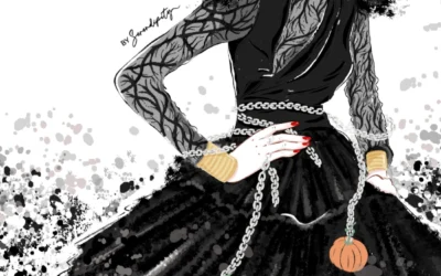 Halloween en clave de moda: la elegancia de la oscuridad y el misterio